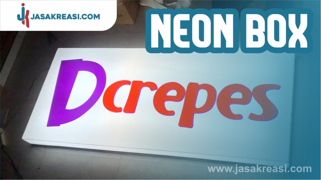 Contoh reklame neon box