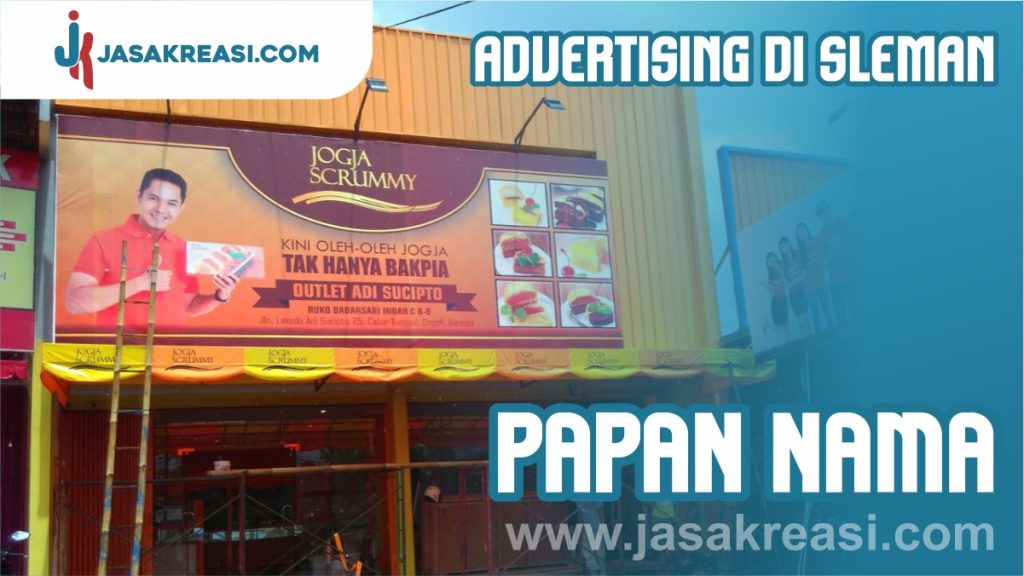 Produksi papan nama di Sleman murah dan berkualitas